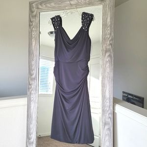 Maggy London Sleeveless Beaded Dress Size 10